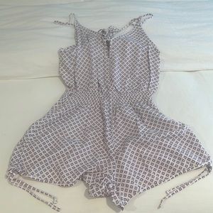 Romper pajamas.